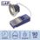 LAP Chaac Tilt  Fire Rated LED Downlights Brushed Nickel 5.5W 600lm 10 Pack