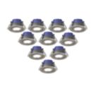 LAP Chaac Tilt  Fire Rated LED Downlights Brushed Nickel 5.5W 600lm 10 Pack