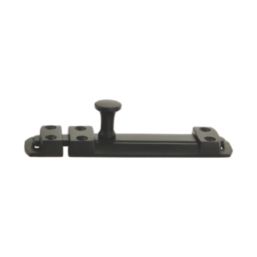 Smith & Locke Flat Door Bolt Matt Black 80mm