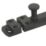 Smith & Locke Flat Door Bolt Matt Black 80mm