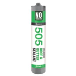 No Nonsense  Roof & Gutter Sealant Black 310ml