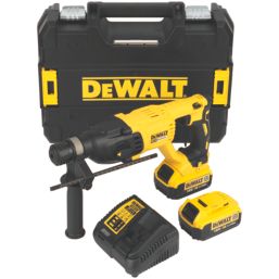 DeWalt DCH033 3kg 18V 2 x 4.0Ah Li-Ion XR Brushless Cordless SDS Plus Drill