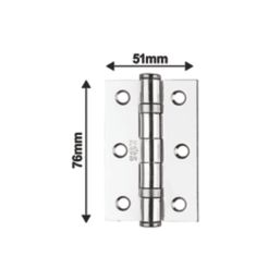 Carlisle Brass Tavira Door Handle Pair Polished Chrome