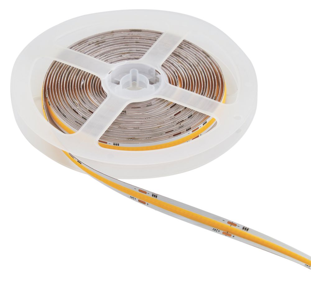 LAP 5m LED Dotless Tape Light 22W 1800lm - Screwfix