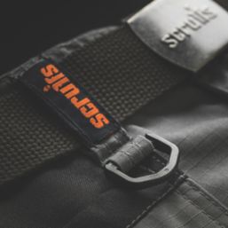 Scruffs Trade Flex Holster Work Shorts Black 30" W