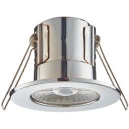 LAP Cosmoseco Fixed  Fire Rated LED Downlight Chrome 5.8W 450lm