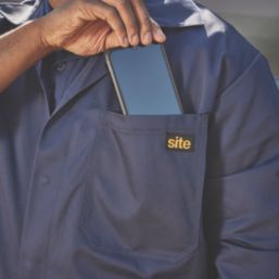 Site Teape  Coveralls Navy Medium 48" Chest 31" L