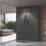 Aqualisa Optic Q HP/Combi Rear-Fed Chrome Thermostatic Dual Outlet Smart Shower with Wall-Fixed Head