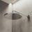 Aqualisa Optic Q HP/Combi Rear-Fed Chrome Thermostatic Dual Outlet Smart Shower with Wall-Fixed Head