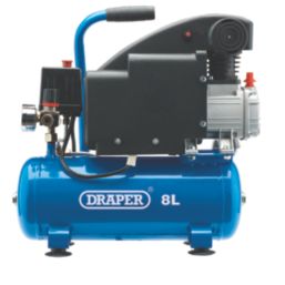 Draper 24975 8Ltr Brushless Electric Direct Drive Air Compressor 230V