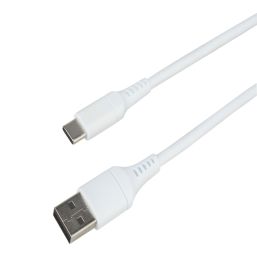 Essentials USB-A to USB-C Charging Cable 0.5m
