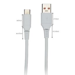 Essentials USB-A to USB-C Charging Cable 0.5m