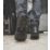 Apache Brooks Size 4  Black Water-Resistant  Safety Dealer Boots