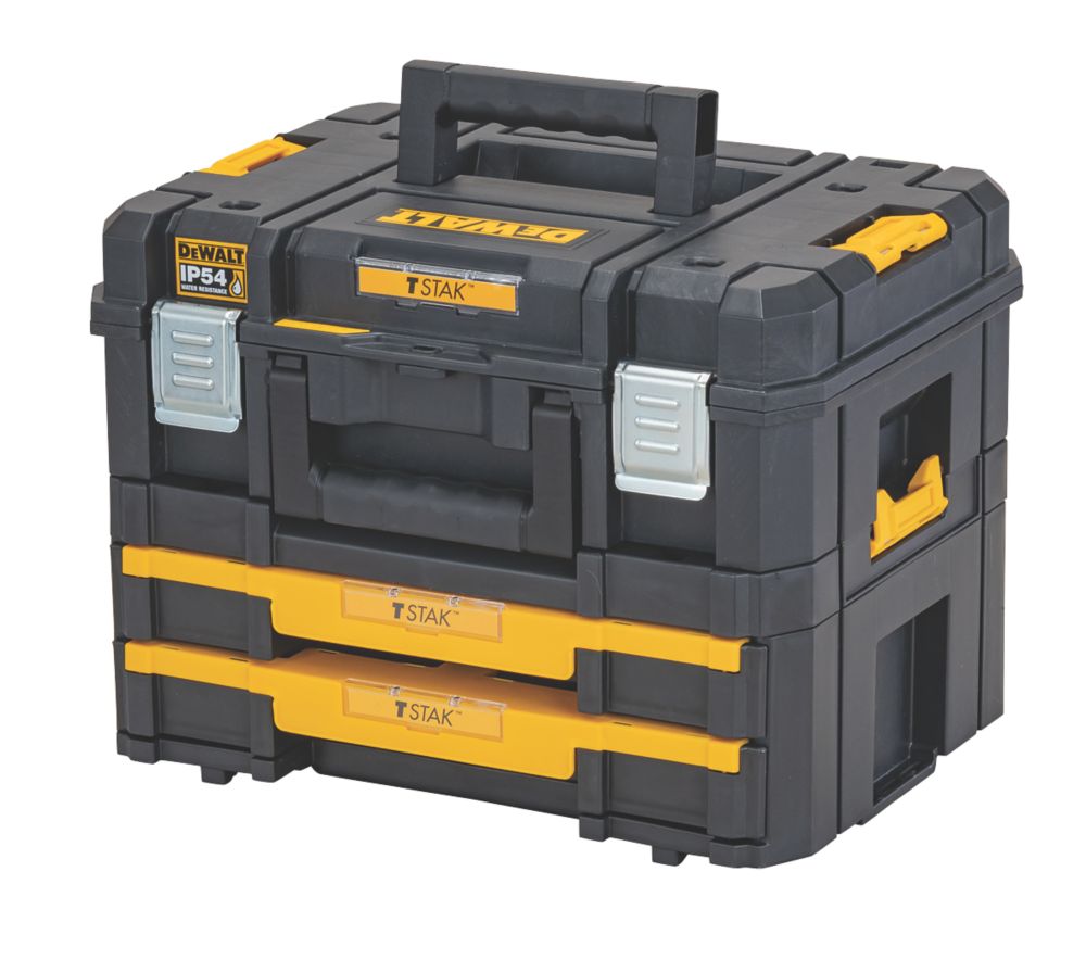 DeWalt ToughSystem 2.0 Half Width Toolbox 11.8 - Screwfix