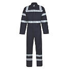 Wearwell  Flame Retardant Boilersuit Navy Small 40" Chest 31" L