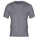Workforce WFU2400 Short Sleeve Thermal T-Shirt Base Grey Medium 33-35" Chest