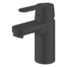Grohe Get Matt Black 177mm Standard Lever Mono Basin Mixer Tap