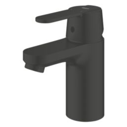 Grohe Get Matt Black 177mm Standard Lever Mono Basin Mixer Tap