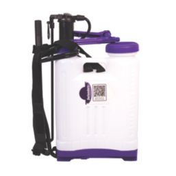 Defenders  White / Purple Backpack Sprayer 12Ltr