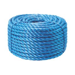 Essentials Twisted Rope Blue 10mm x 50m