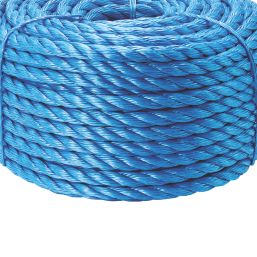 Essentials Twisted Rope Blue 10mm x 50m