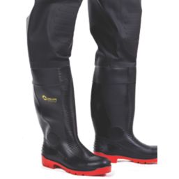 Amblers Danube   Safety Chest Waders Black Size 9