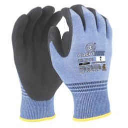 UCI Adept Ice Thermal Touchscreen General Handling Gloves Blue/Black Large