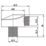 ETAL Pinto Round Shower Wall Outlet Elbow Chrome 49mm