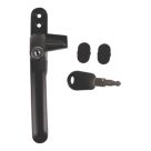 Smith & Locke  Left-Handed Window Handle Matt Black