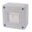 LAP  IP66 10AX 2-Gang 2-Way Weatherproof Outdoor Switch