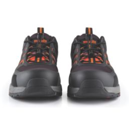 Scruffs Air Size 9  Black/Orange  Water-Resistant  Safety Trainers