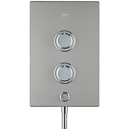 Mira Decor Warm Silver 8.5kW  Manual Electric Shower