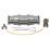 Raytech King Joint L10 ARM 2-Entry 5-Pole IPX8 Gel-Filled Joint for FLEX & SWA Cables Grey