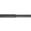 Croydex Round Telescopic Shower Rod Aluminium Black 2298mm