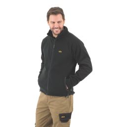 Site Karker Full Zip Fleece Black X Large 51" Chest