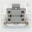 British General 900 Series 45A 1-Gang DP Cooker Switch White with Neon