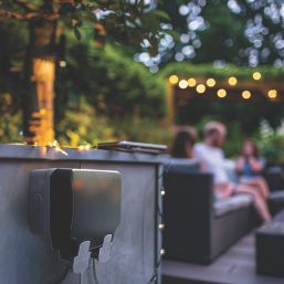 British General  IP66 13A 2-Gang SP Weatherproof Outdoor Switched Socket