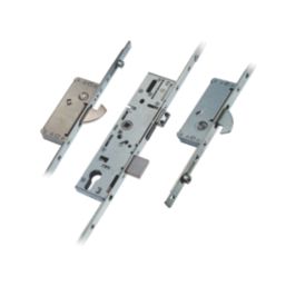 ERA   Stainless Steel Euro Profile 2-Hook Replacement Door Multi-Point Lock Kit 53mm Case - 35mm Backset