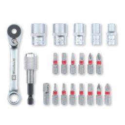 Einhell  1/4" Drive Ratchet Set 21 Pieces