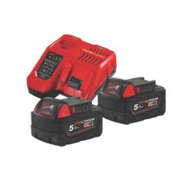 Milwaukee M18 FPD3-502X FUEL Gen 4 18V 2 x 5.0Ah Li-Ion RedLithium Brushless Cordless Combi Drill