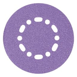 Trend  AB/150/240A 240 Grit 12-Hole Punched Multi-Material Sanding Discs 150mm 10 Pack