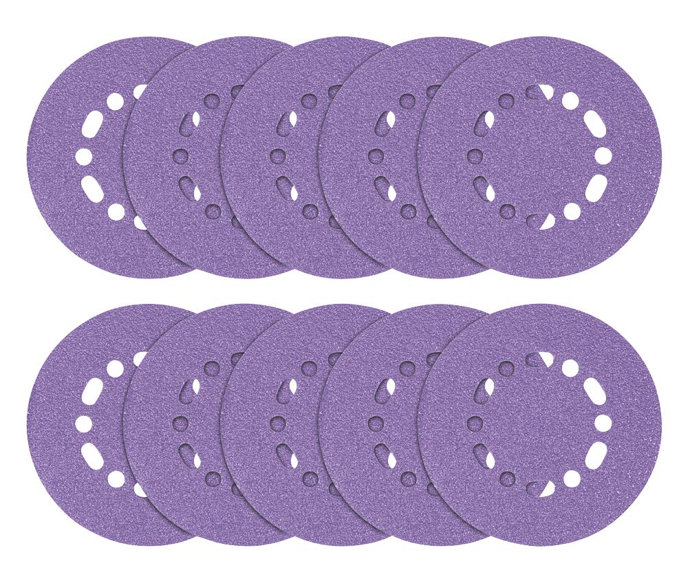 Trend AB/150/240A 240 Grit 8Hole Punched MultiMaterial Sanding Discs