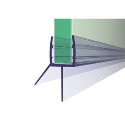ETAL Neo Deflector/Sweeper Bath Screen Seal Clear 1000mm