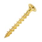 Hinge-Tite  PZ Double-Countersunk Thread Cutting Hinge Screws 4mm x 25mm 50 Pack