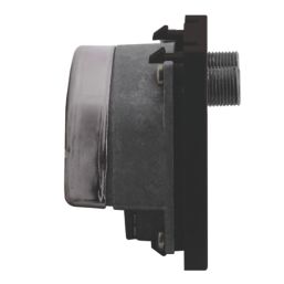 LAP  Quadruplex Modular Multimedia Socket Black