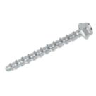 Rawlplug LX Zinc-Plated Steel Flanged Concrete Screwbolts M6 x 75mm 10 Pack