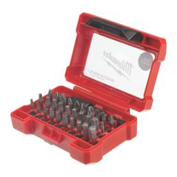 Milwaukee Shockwave 1/4" Hex Shank Mixed Impact Bits 32 Piece Set
