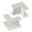 Deta TTE  Internal Trunking Angles 25mm x 16mm 2 Pack