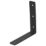 Magnodur Chair Brackets Black 100mm x 100mm x 20mm 12 Pack