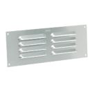 Map Vent Fixed Louvre  Vent Silver 229mm x 76mm